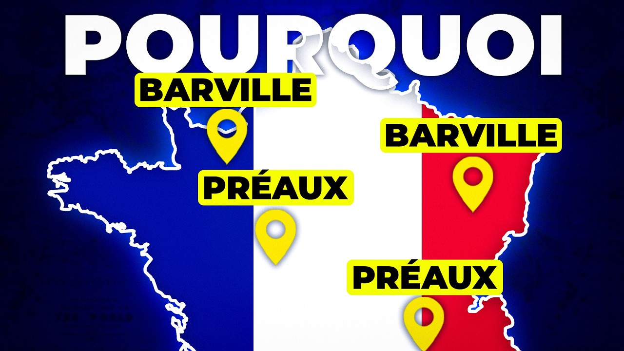 Voici pourquoi AUTANT de LIEUX ont le MÊME nom !