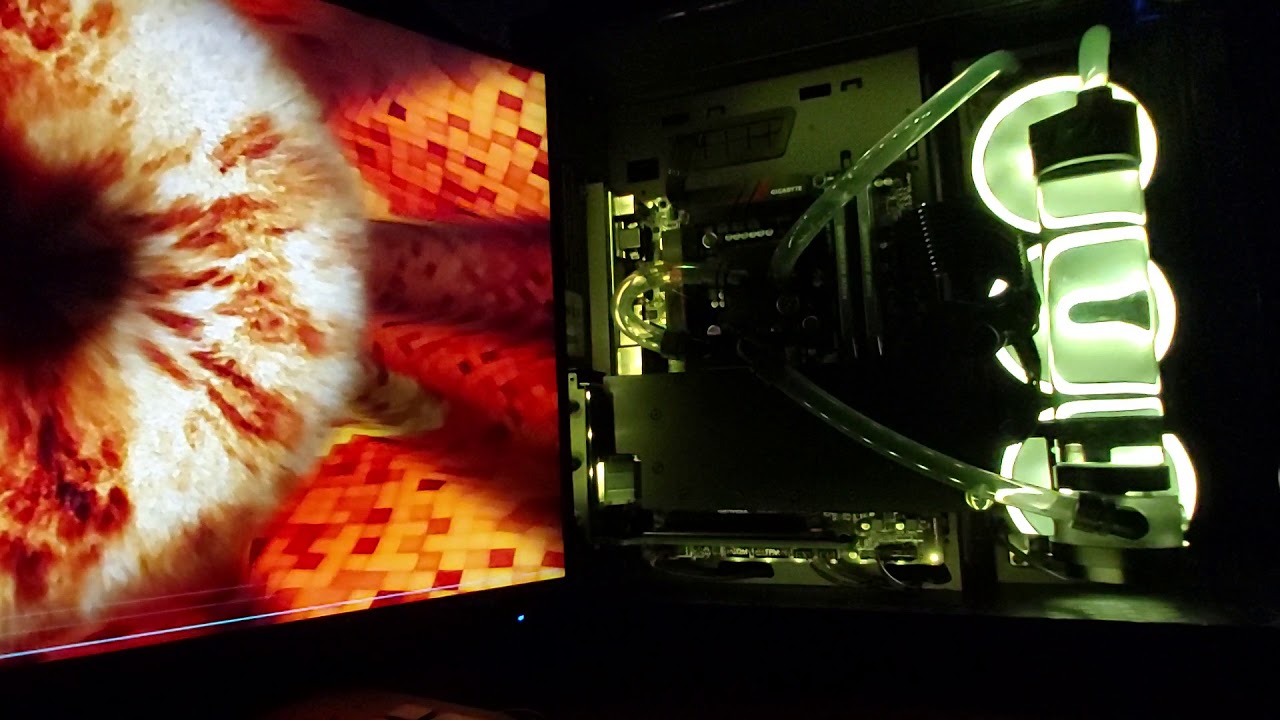 Corsair icue temperature setting with GTX 1070 stress test