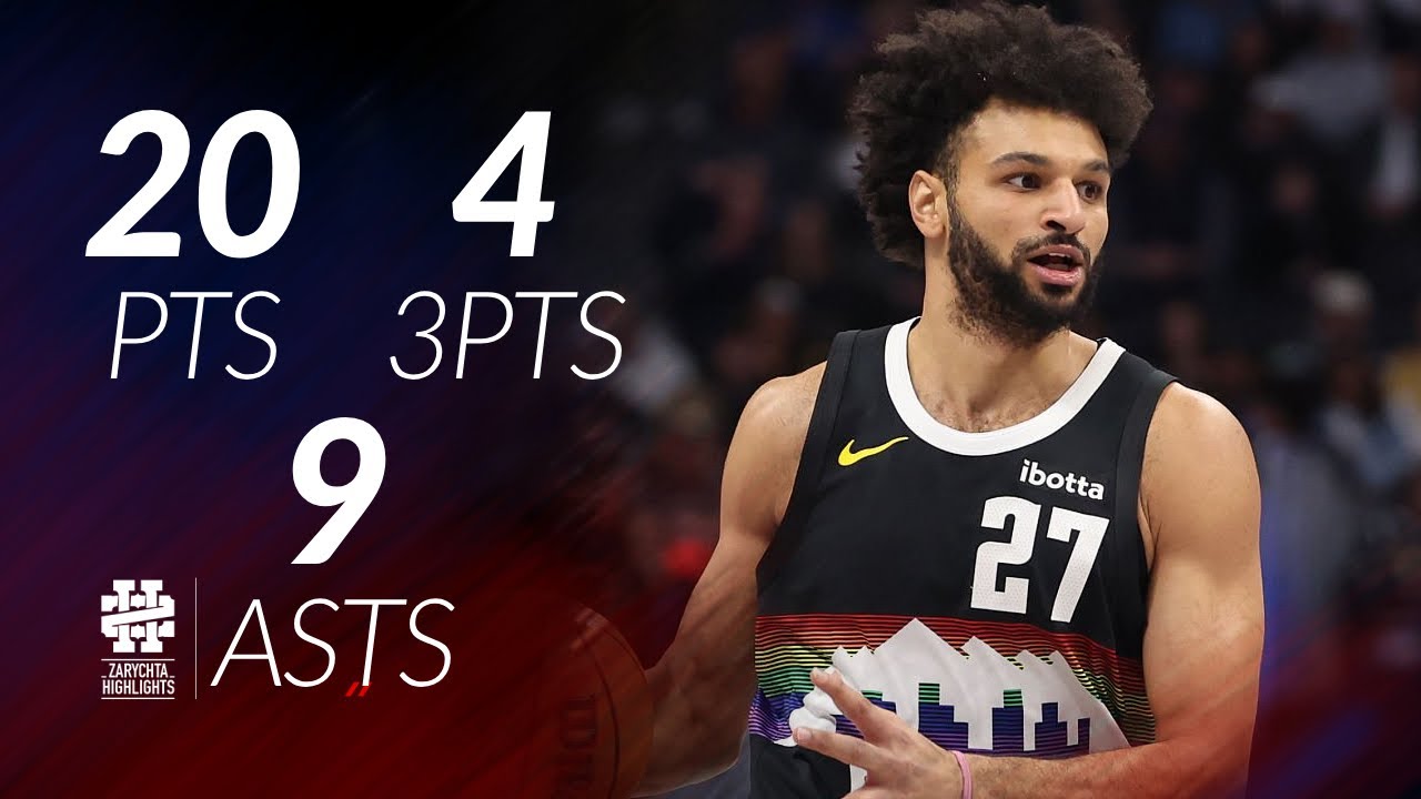 Jamal Murray 20 pts 4 threes 9 asts vs Clippers 25/26 season