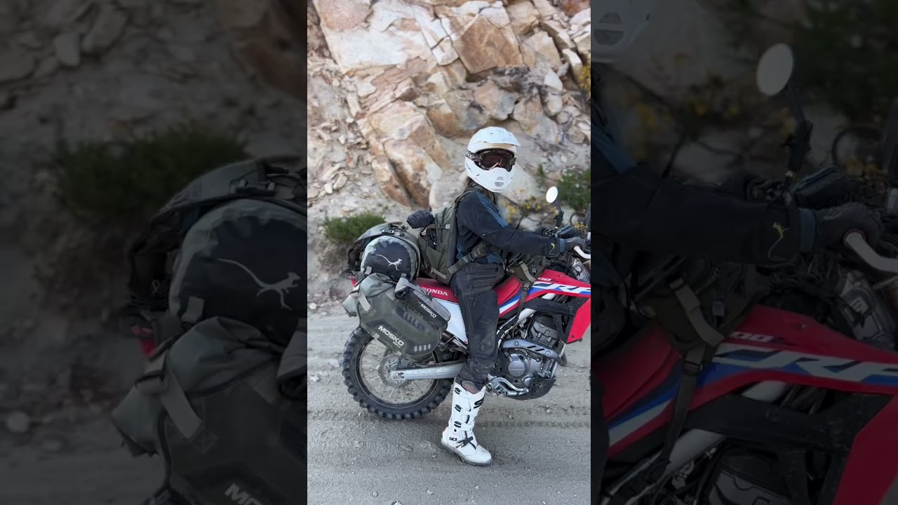 Reckless 80L on the CRF300L | Mosko Moto
