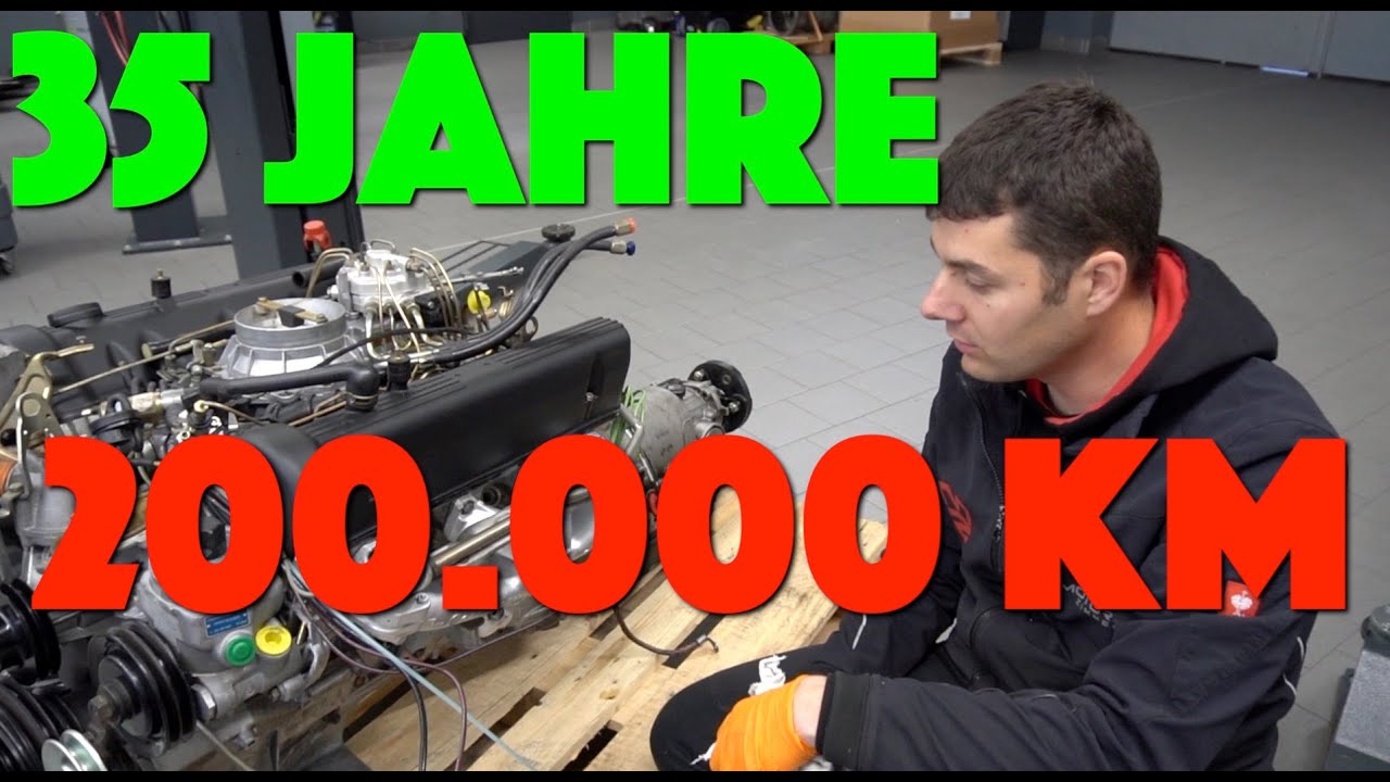 So sieht ein Motor nach 200.000 km aus !