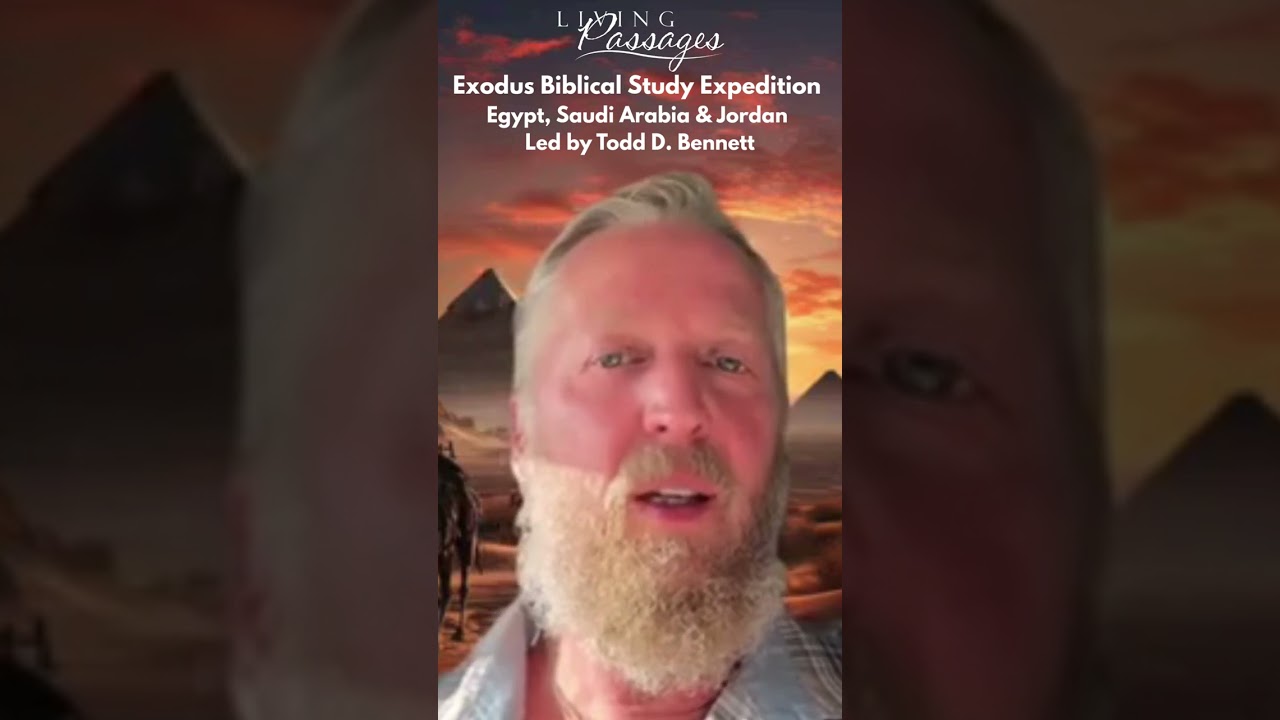 Explore the Biblical sites of Egypt, Saudi Arabia & Jordan with Todd Bennett!