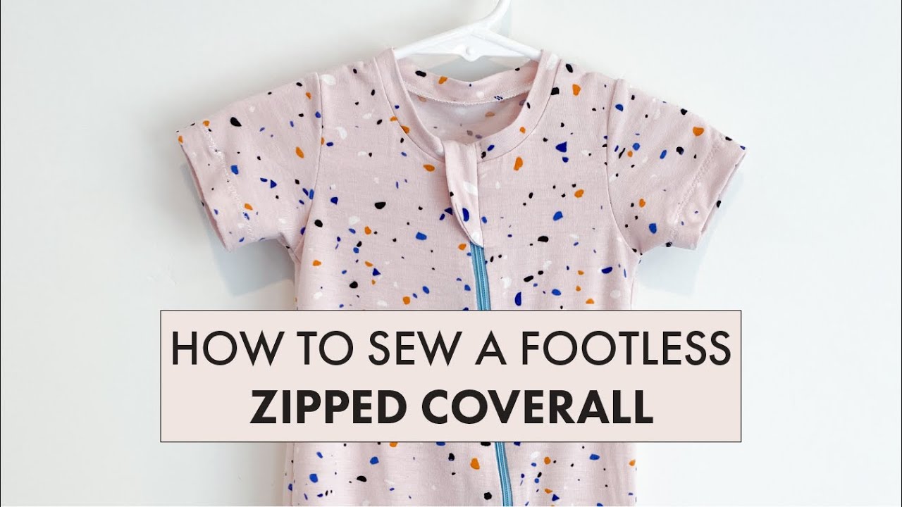 Zipped Kid's Footless Pajama: How To Sew