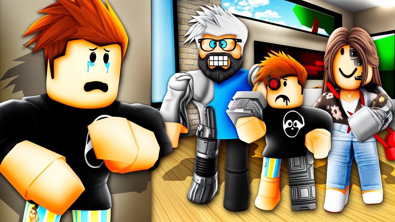 MY FAMILY Became ROBOTS In Brookhaven RP..