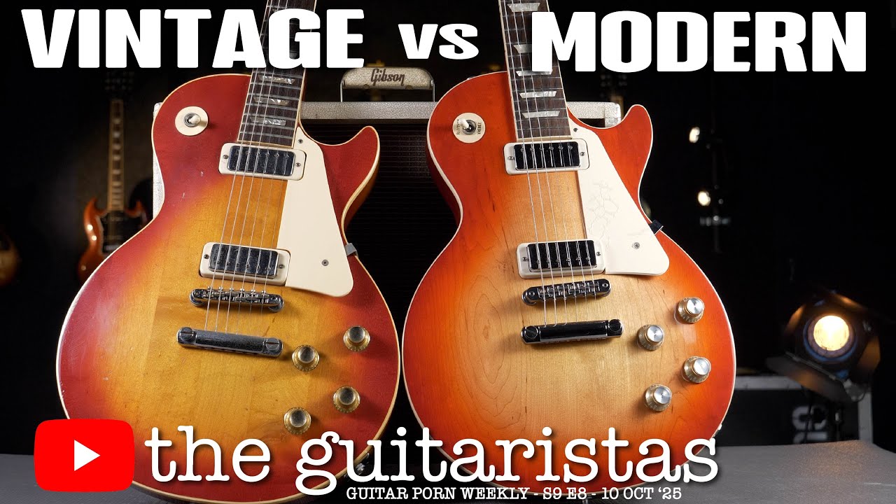 Are Vintage Guitars Better? 🎸 1974 vs 2021 Gibson Les Paul Deluxe