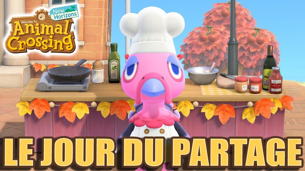 Le GUIDE du Jour du PARTAGE ( ft. Dindou 🦃 ) 🍗 | Animal Crossing New Horizons