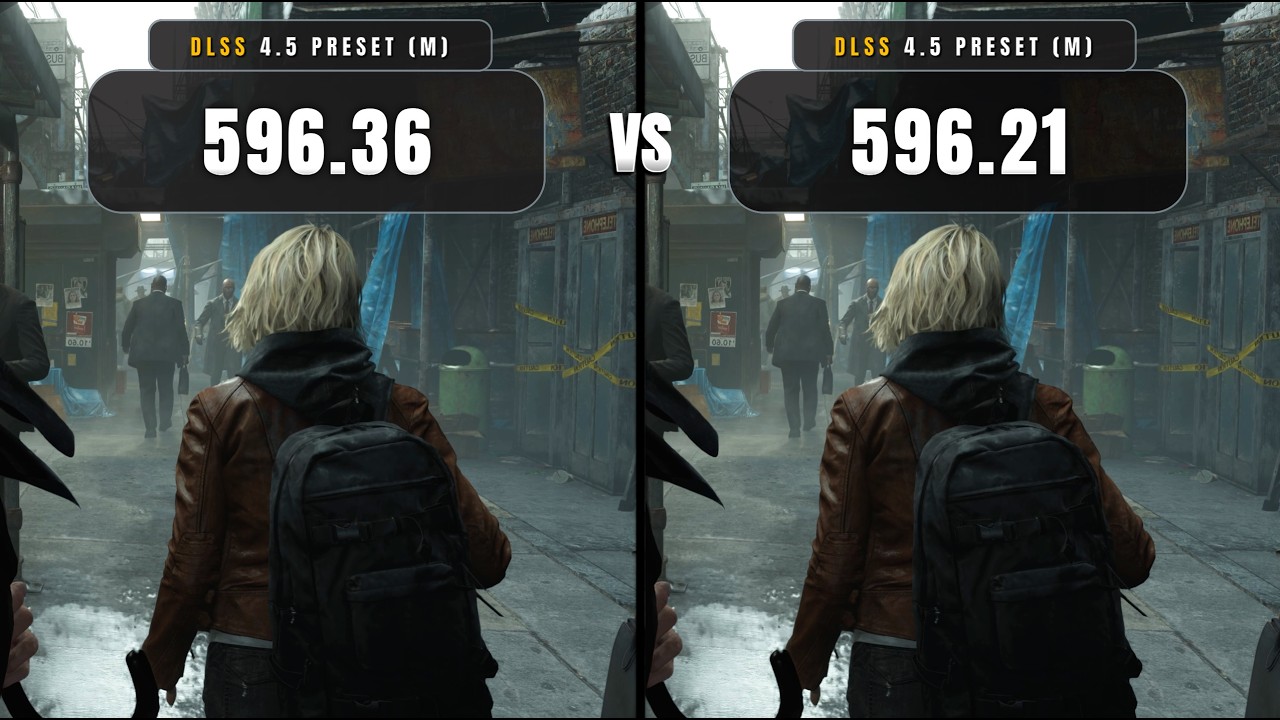 NVIDIA Driver 596.36 vs 596.21 : DLSS 4.5 Performance Test🔥 | RTX 50 Series!