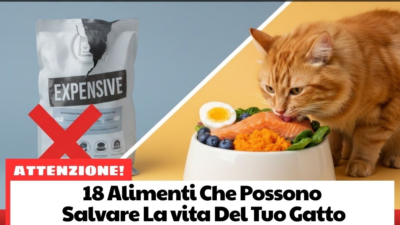 Meglio delle Crocchette Premium: 18 Alimenti Umani per Migliorare la Salute del Tuo Gatto