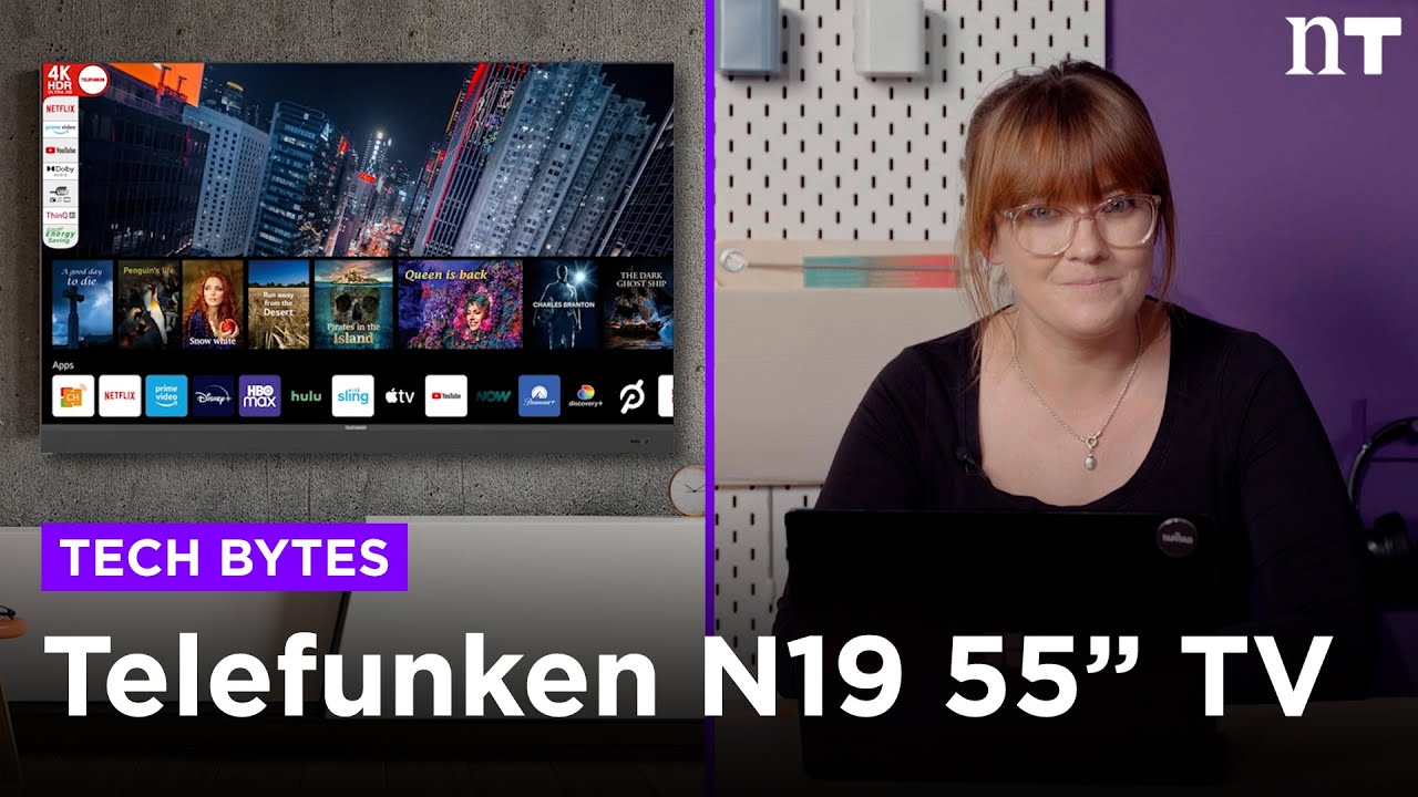 Tech Bytes // Telefunken N19 55” TV