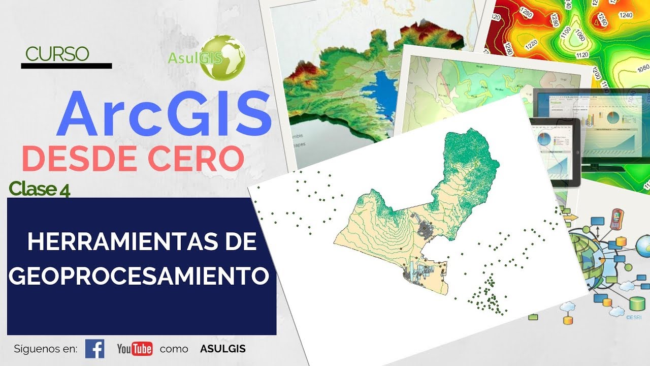 😱 Clip, Merge, Intersect, herramientas de Geoprocesamiento 🚀 - ArcGis desde Cero🔥 [Clase 4]