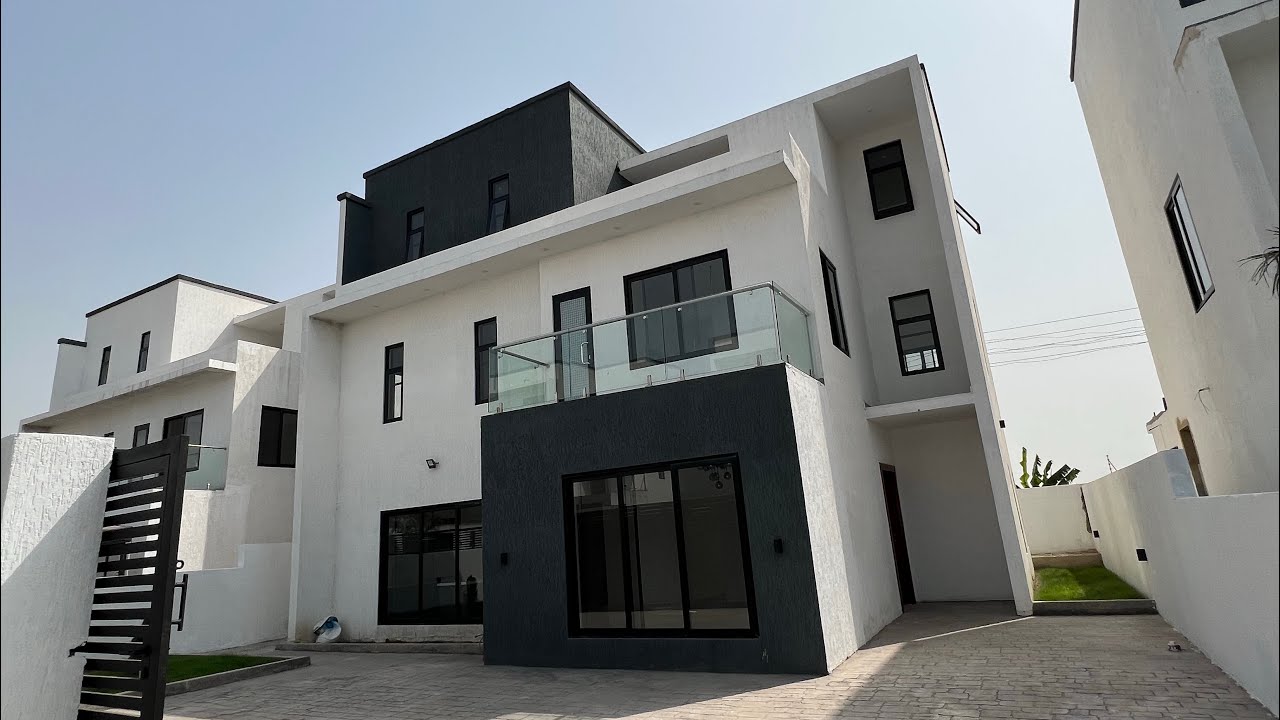 $250,000 || 4bedroom With boys quarters for sale in Hatso || +233 20 311 4533. || Housetour no.170