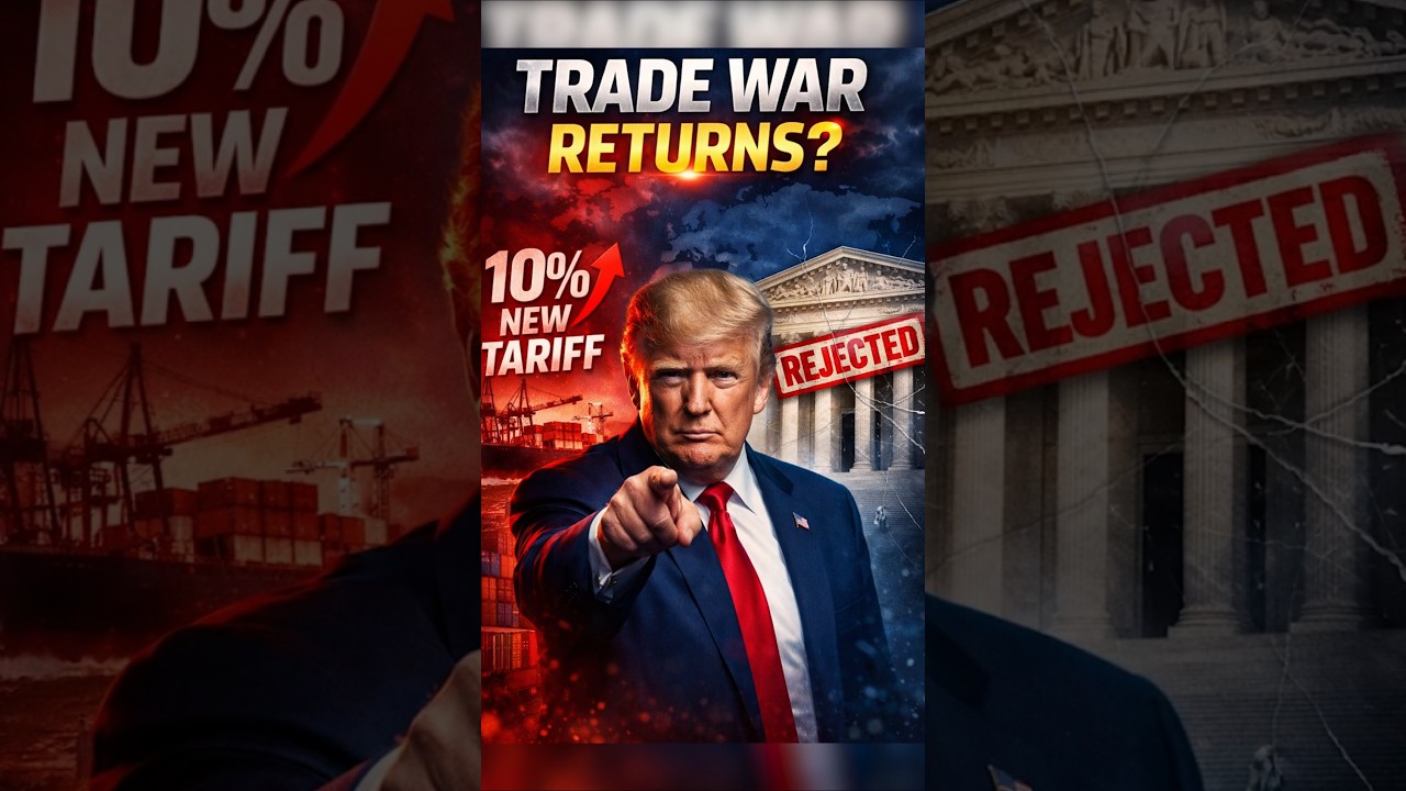 Donald Trump Slaps 10% Tariff on India | Trade War Begins Again?