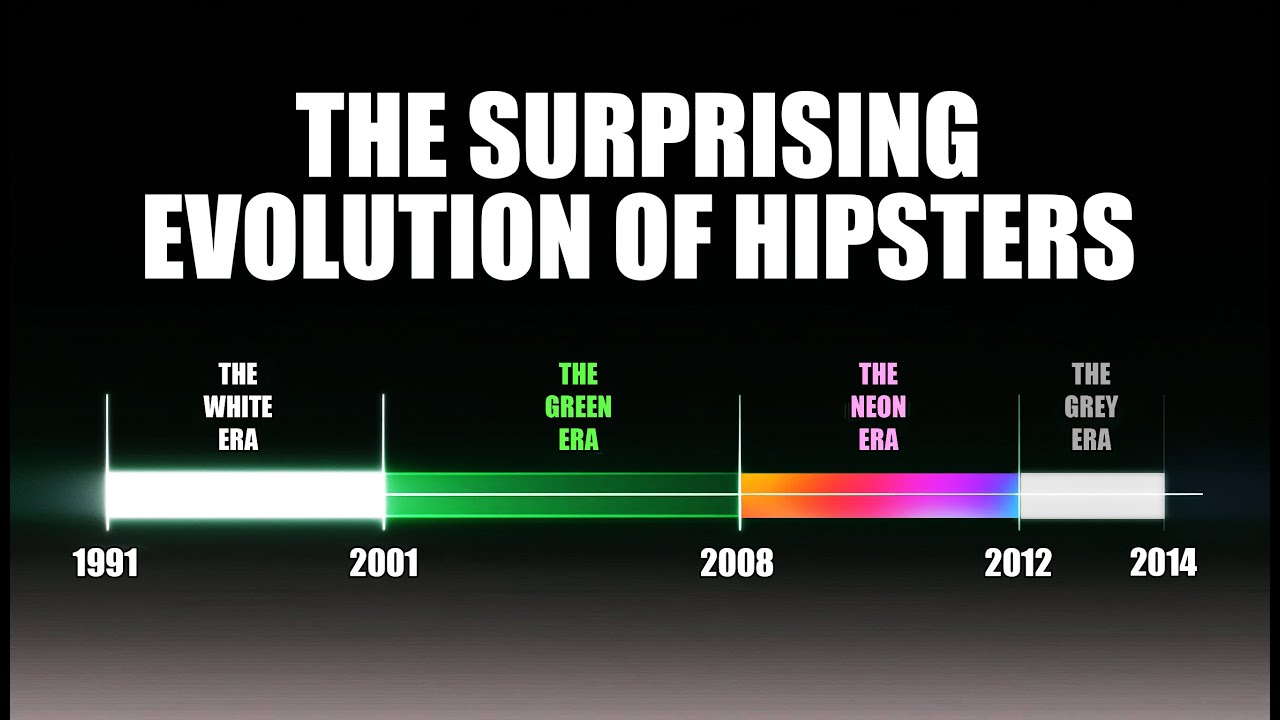 The surprising evolution of hipsters in the 2000s