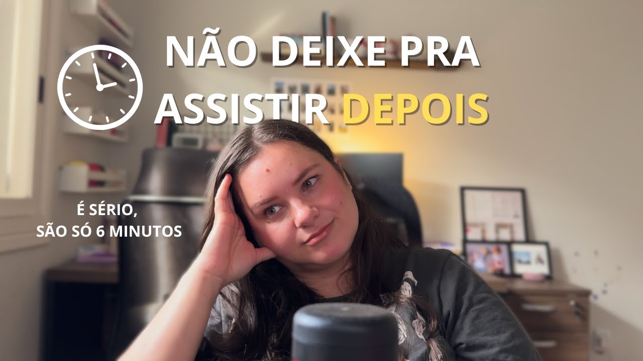 Me dê 6 minutos e vou te ensinar o segredo pra parar de procrastinar