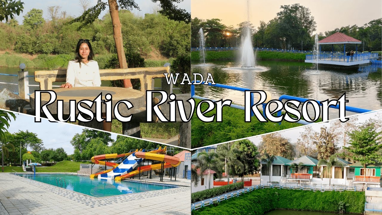Best resort in Palghar😍 | Rustic River resort⛱️ | Wada resort | Resort near Mumbai | #resort #viral
