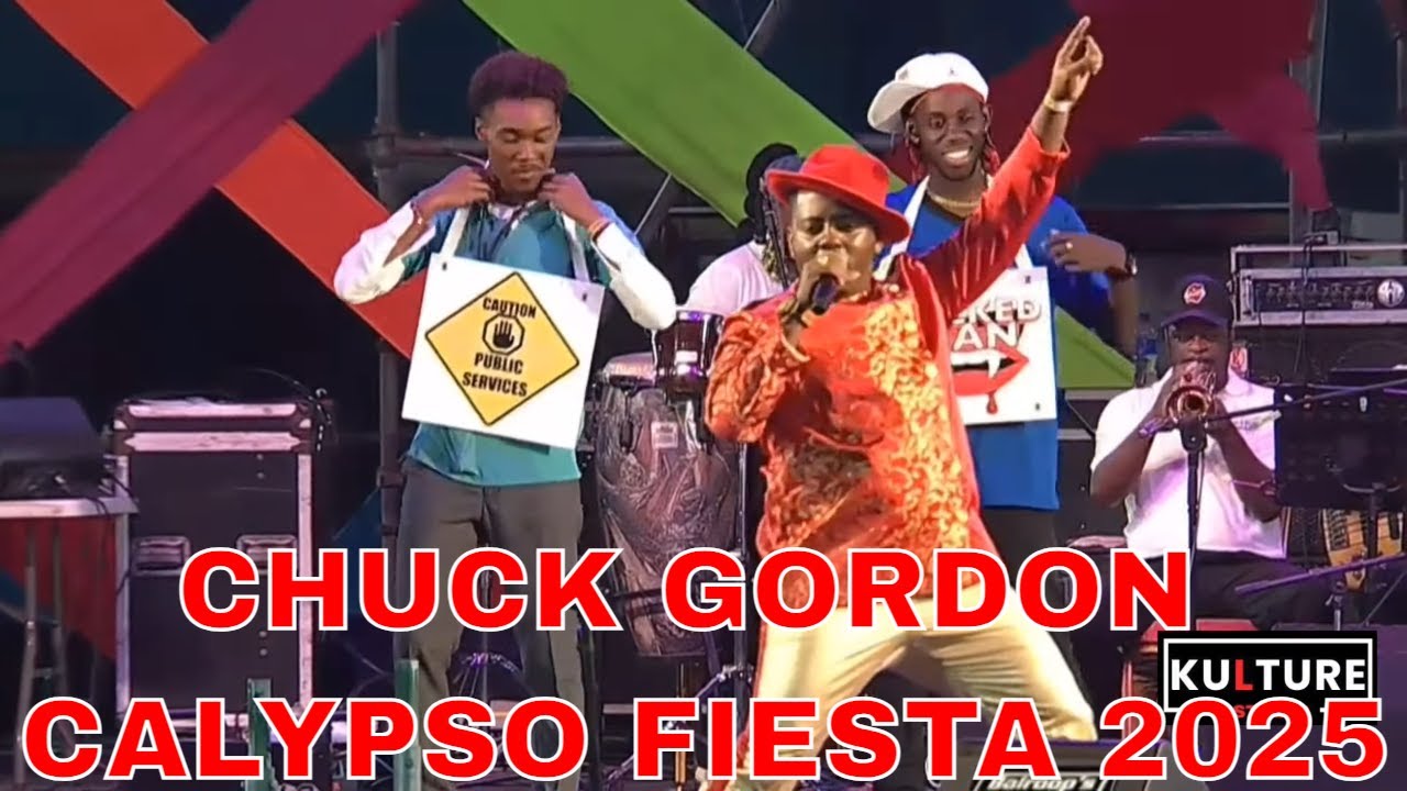 Roderick Gordon - Chuck Gordon Look Tuh Press  2025 Calypso Fiesta Semi -Finals Trinidad Carnival