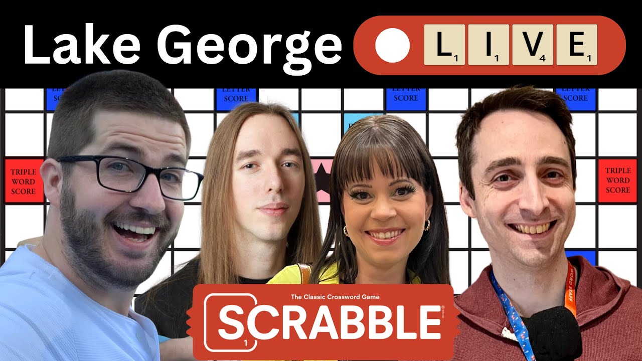 Live Scrabble Finals: Lake George Day Three (games 12-15)