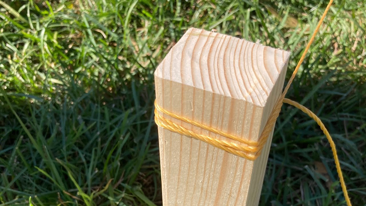 Carpenter’s knot tutorial