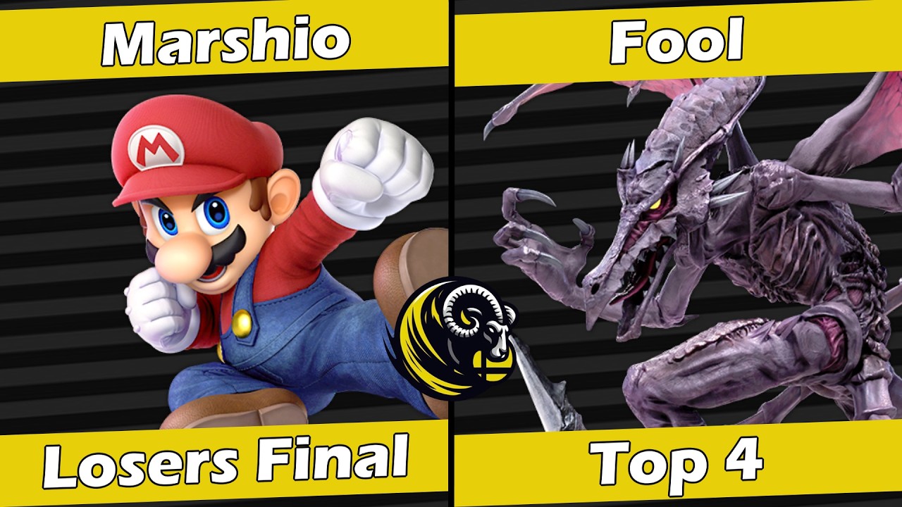 QuitYourFriendlies 67 Losers Final - Marshio (Mario) vs Fool (Ridley)