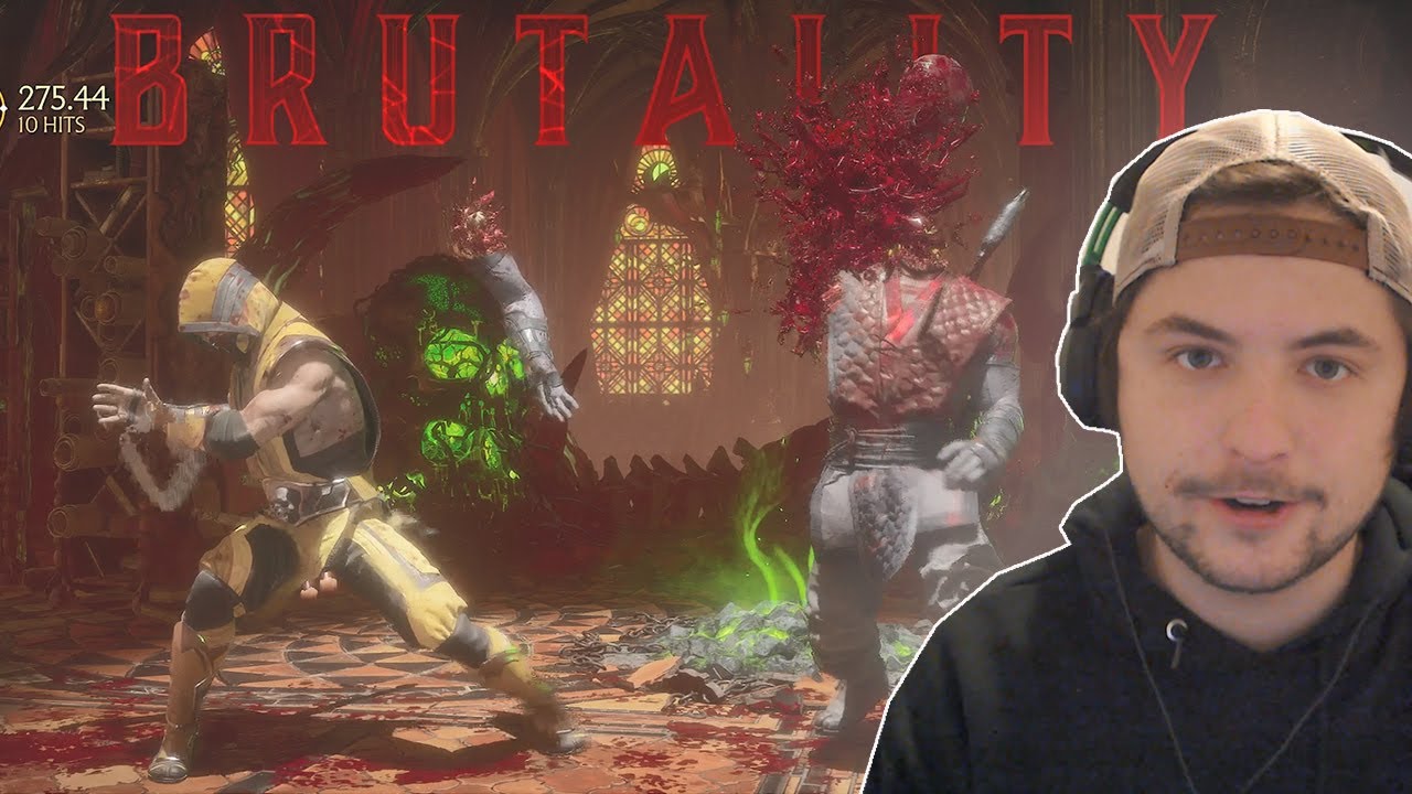 The secret TOP TIER variation for SCORPION in Mortal Kombat 11