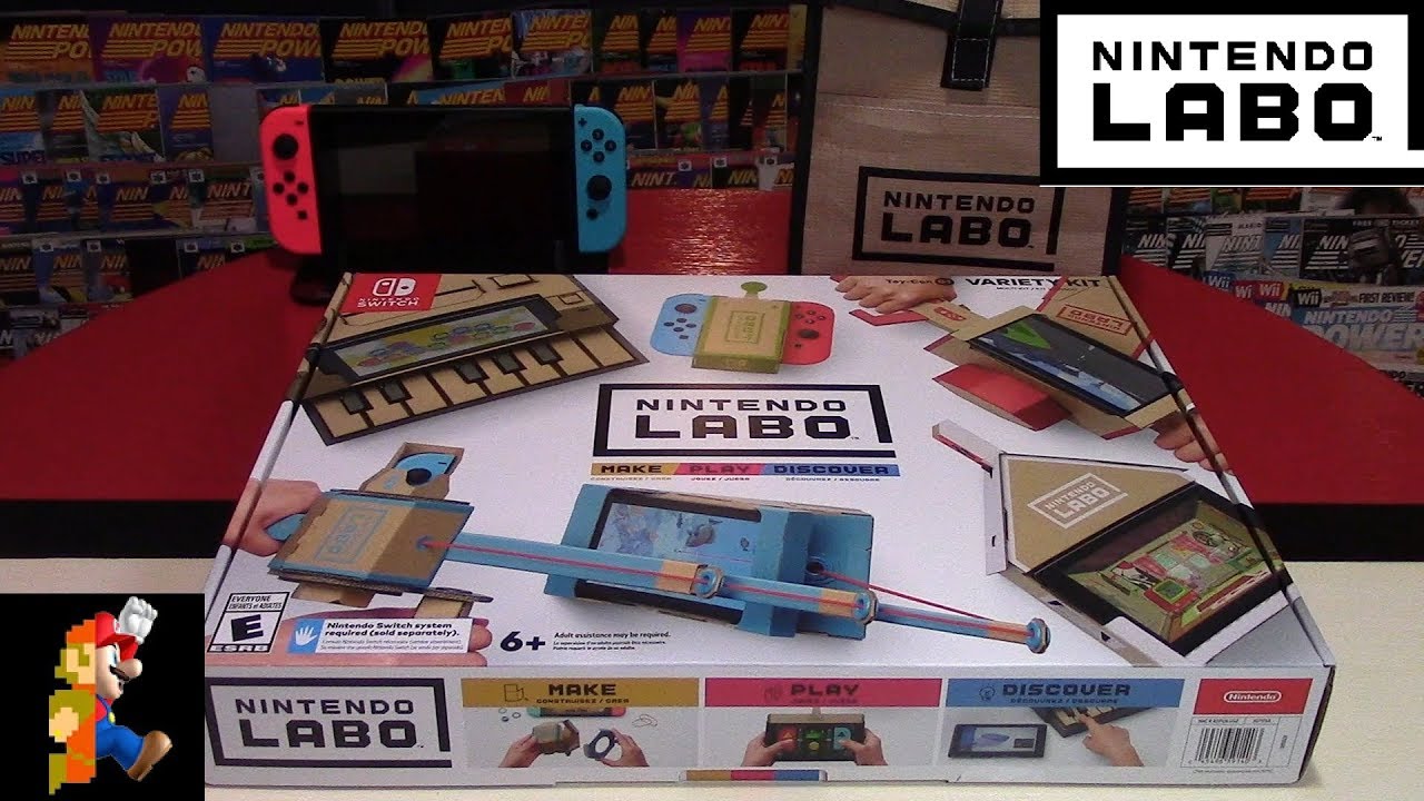 Nintendo Labo Toy Con 01 Variety Kit Unboxing + Thoughts | Nintendo Collecting
