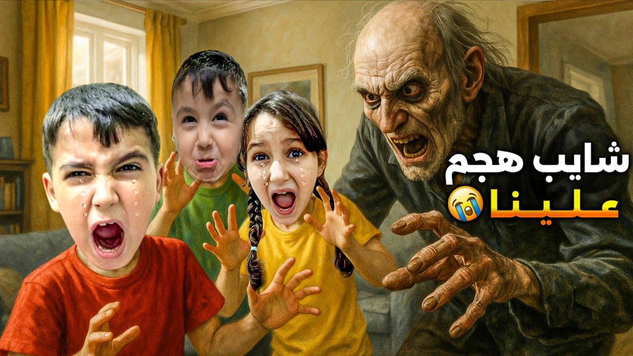 الشايب هجم علينا وصار يضربنا أنتقمنا منو وخلينا يهرب😱