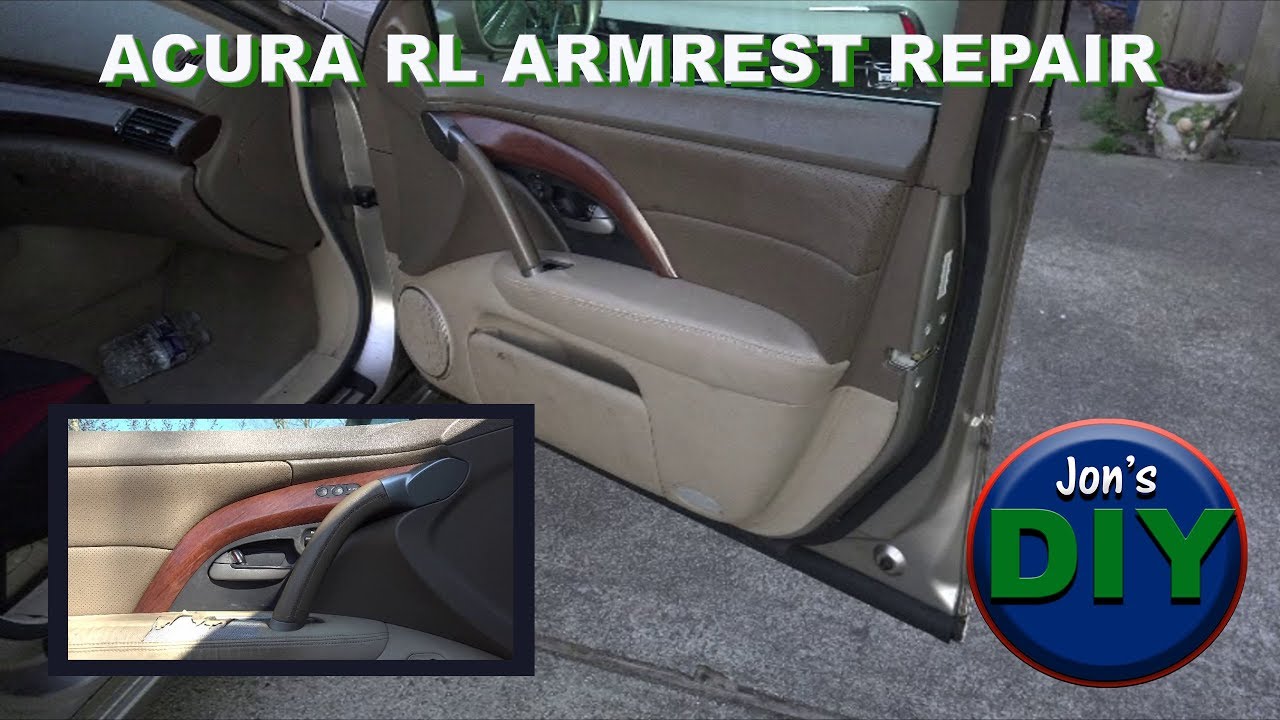 Ремонт обивки подлокотника Acura RL и снятие дверной панели / Jon's DIY