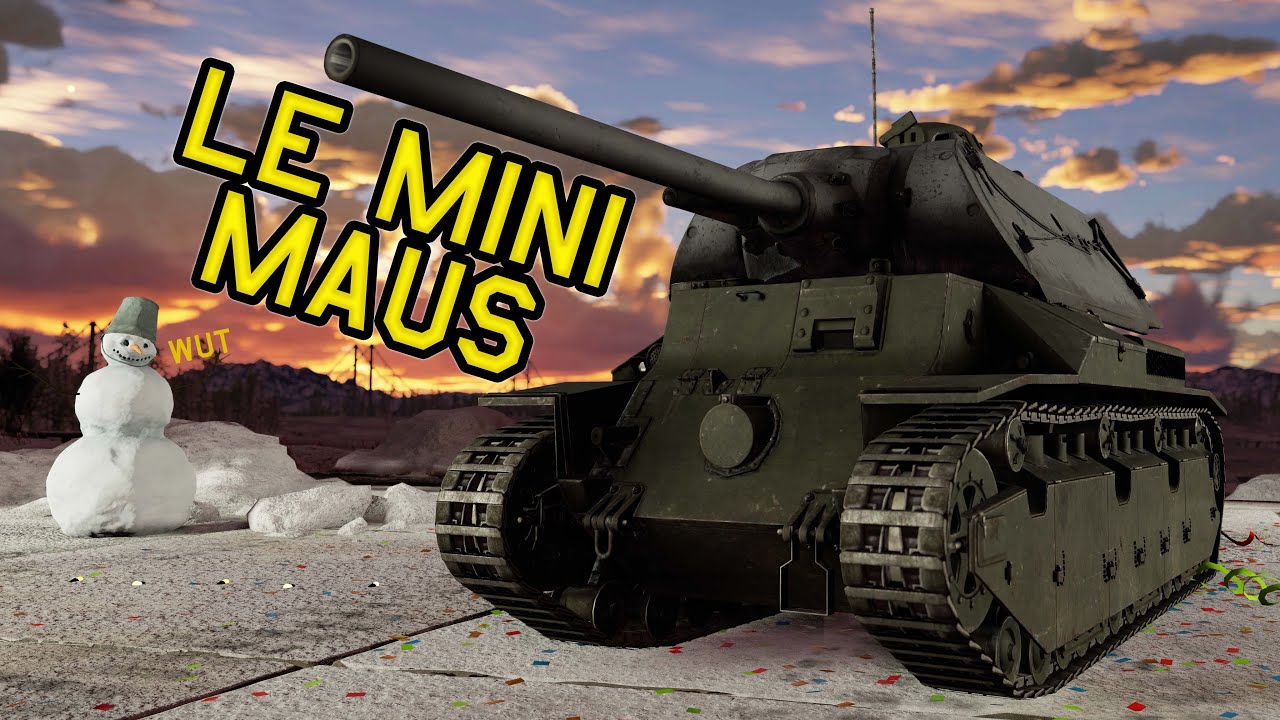 LE MINI MAUS - D2 в War Thunder - OddBawZ