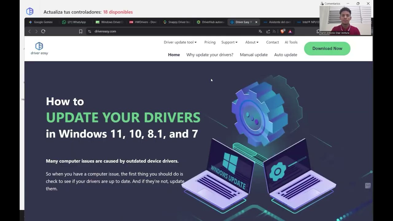 Tutorial | instalar el driver de una computadora | driver de la NPU