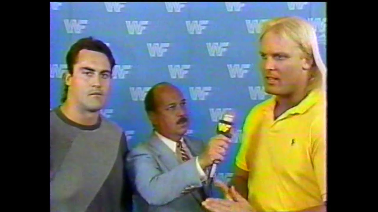 Mike Rotundo & Danny Spivey Capital Centre promo - aired 2/14/87