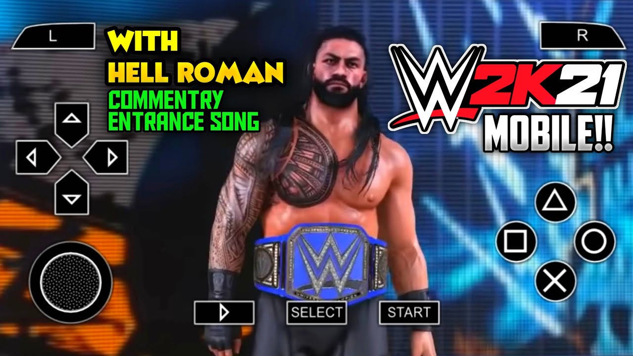[2.21GB] WWE 2K21 PPSSPP Download Highly Compressed| WWE 2K21 ANDROID | WWE SVR 2011 Mod 2K21 PPSSPP