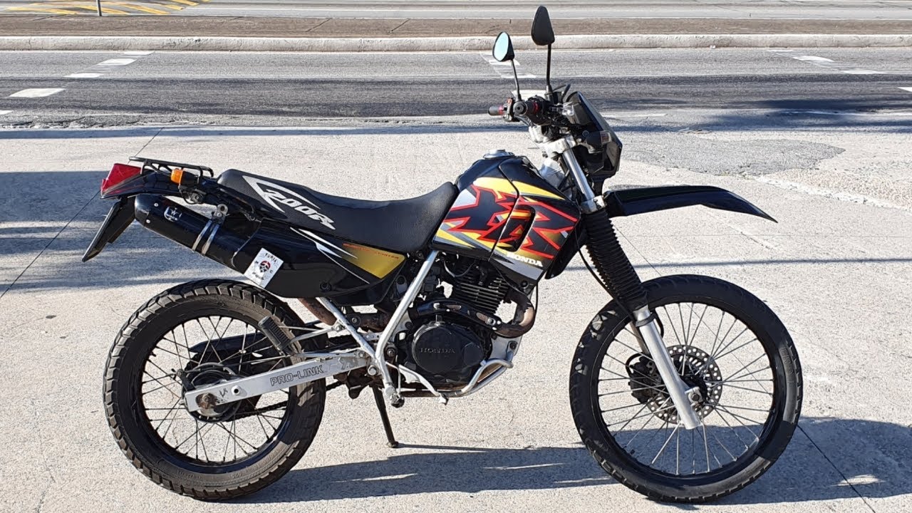 Rodolfinho da Z- Testando HONDA XR 200 R - 2003