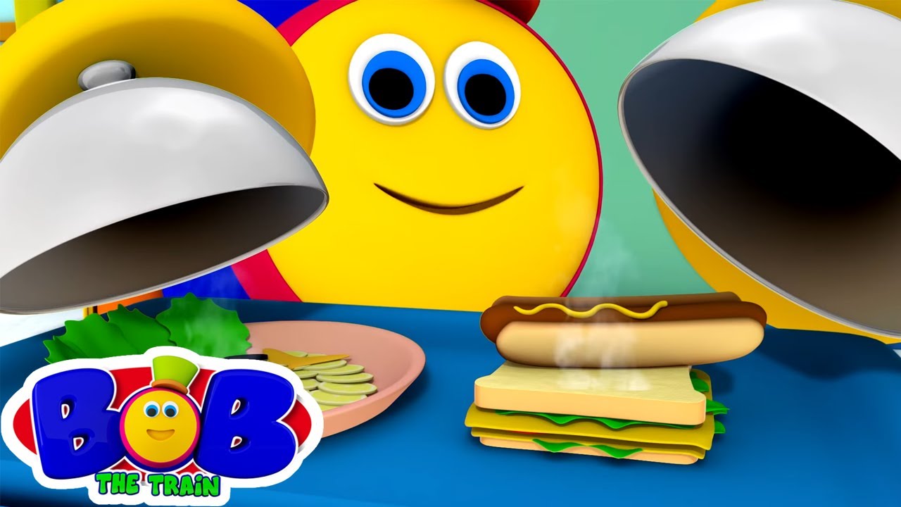 Chanson alimentaire | Comptines pour b&eacute;b&eacute; | &eacute;ducation | Bob The Train Fran&ccedil;aise | Dessins anim&eacute;s