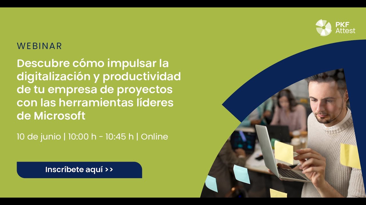 Webinar | Impulsa la digitalización y productividad de tu empresa de proyectos con Microsoft