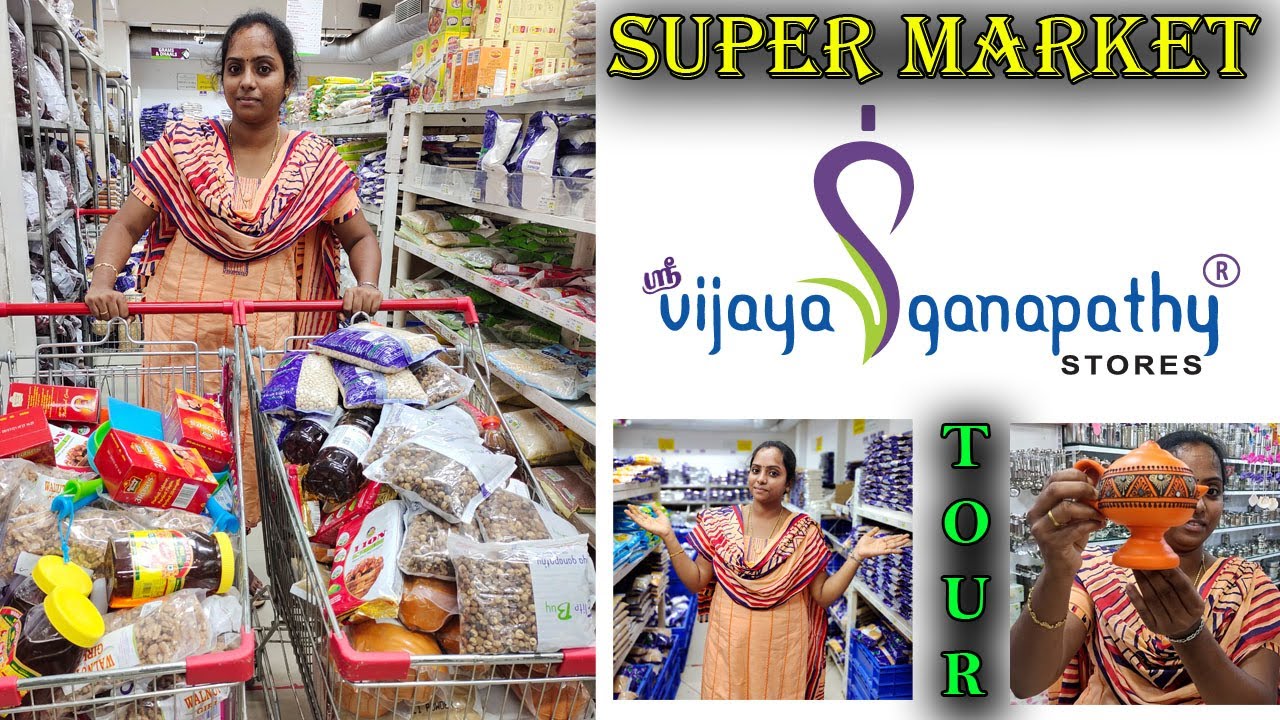 Super Market Tour in Tamil | Review of my Favorite Store | SRI VIJAYA GANAPATHY STORES | MTT RAGHAVI