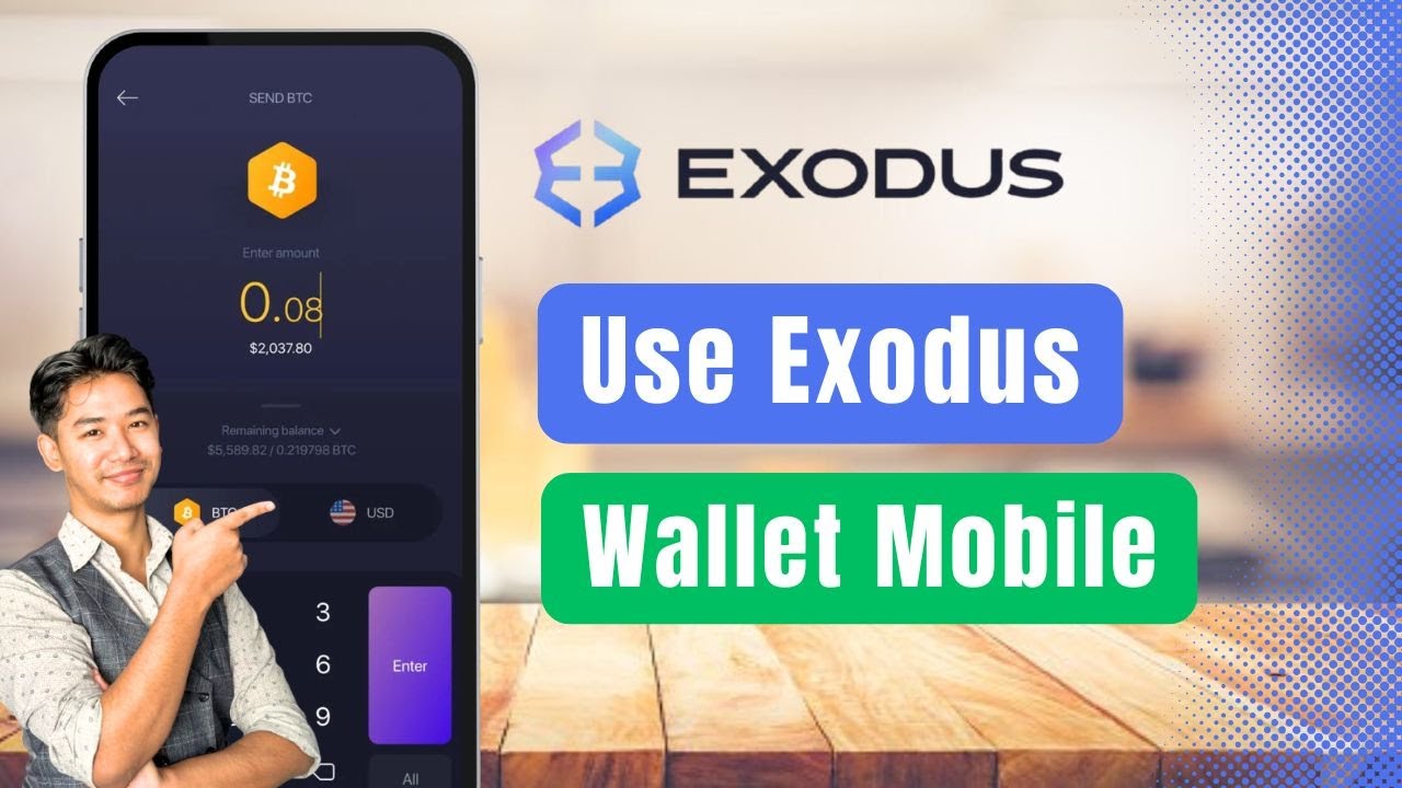 How to Use Exodus Wallet Mobile !