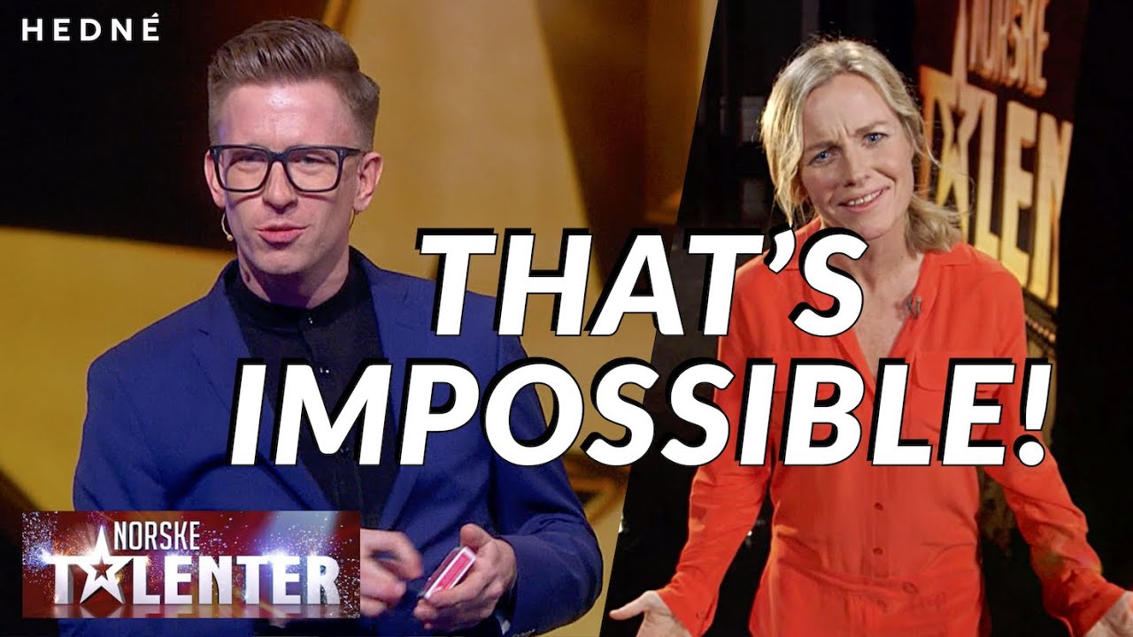 MODERN CLASSIC CARD MAGIC! Watch HEDNÉ's legendary audition | Norway's Got Talent 2017 (SUBTITLED)