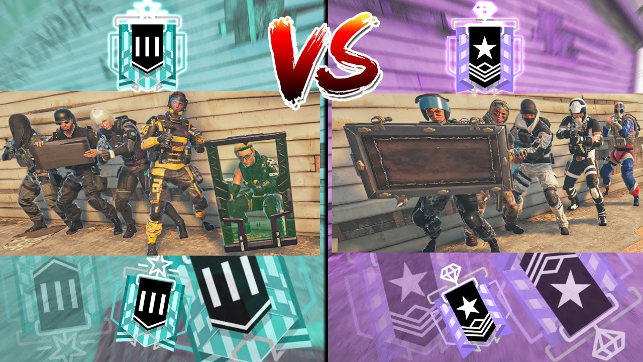 Rainbow Six Siege Players vs The Rank They Think They Deserve (DIAMOND VS PLAT)