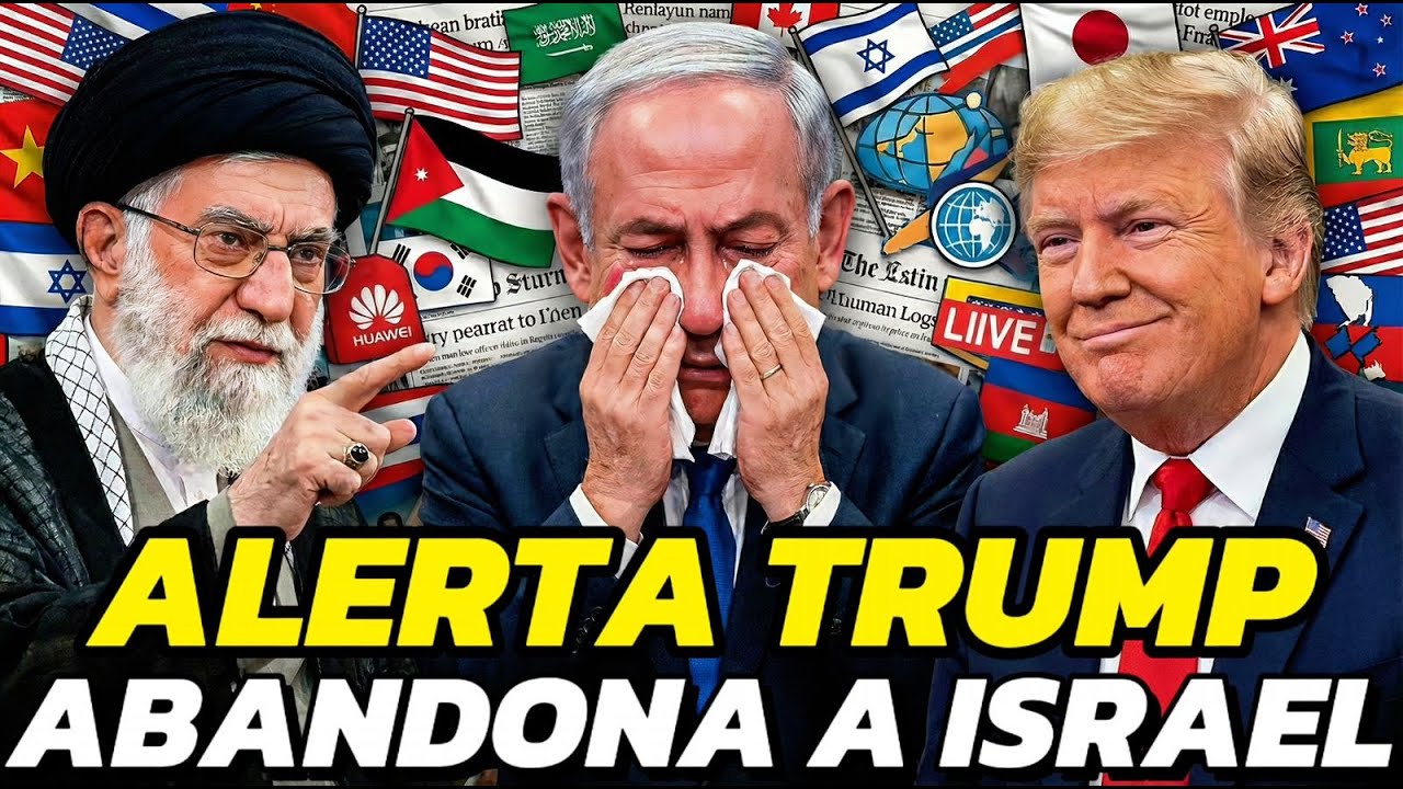 ¡URGENTE!🚨TRUMP ABANDONA A ISRAEL: ¿EL FIN DE LA ALIANZA?