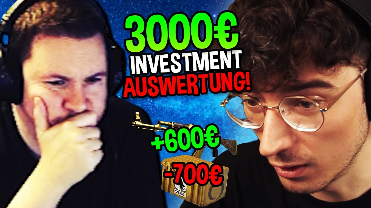 biBa REAGIERT auf RvNx Mango - AUSWERTUNG: 3000€ CS:GO SKIN INVESTMENT! 🤔 | biBdo REACTION!