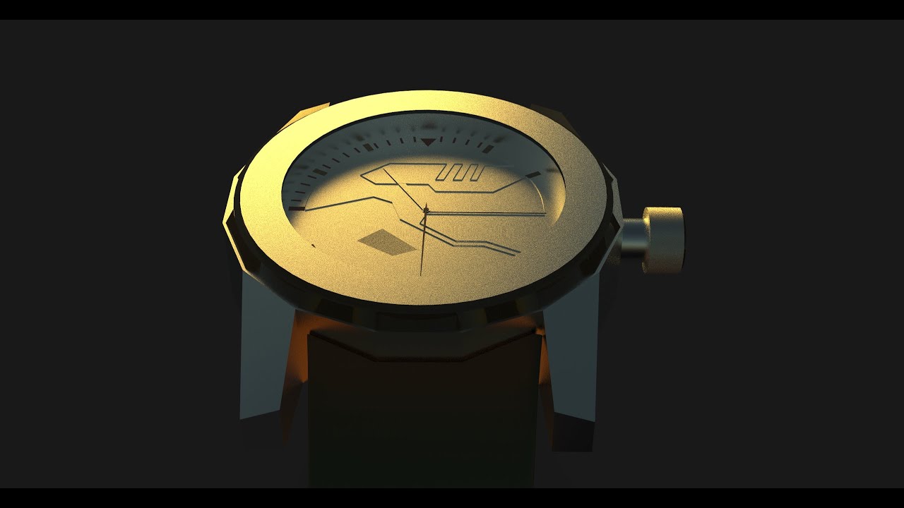 3D MODELING OF FASTRACK WATCH IN RHINOCEROS | RHINO5 | KEYSHOT