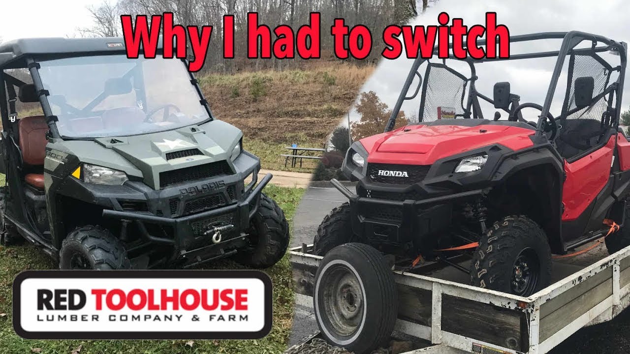 Почему нам пришлось пересесть с Polaris Ranger на Honda Pioneer