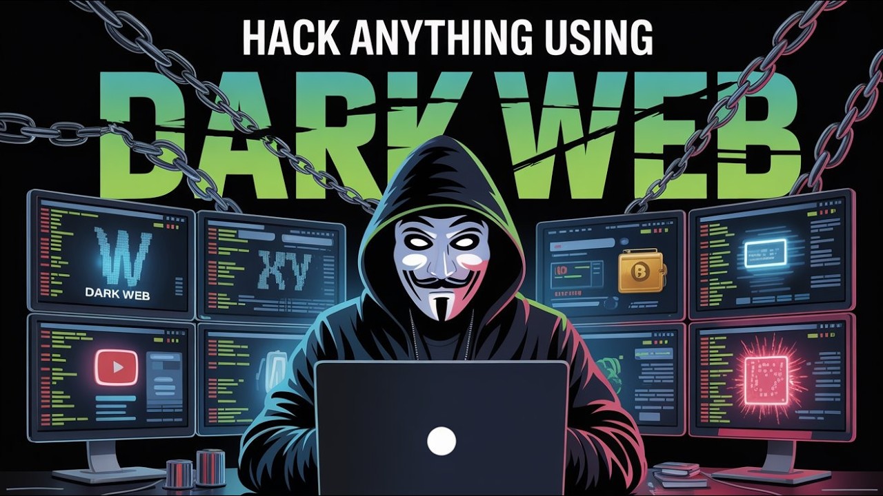 How Hackers Hack Anything Using The Dark Web