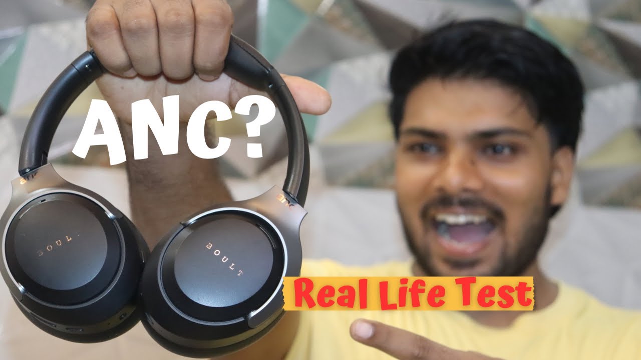 Newly Launched Boult Anchor ANC Headphones Review | Best ANC Headphones | Real Life Test | 