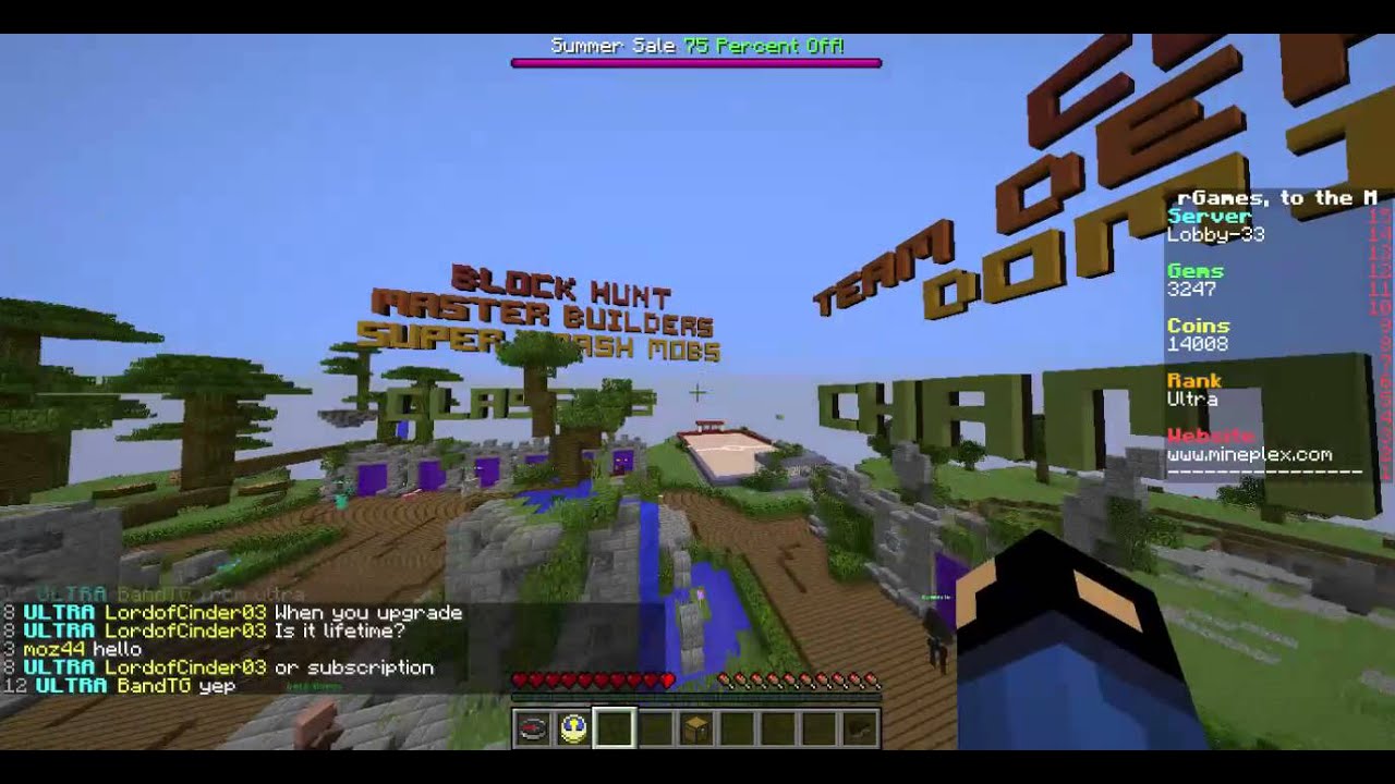 Mineplex Lobby Update! 