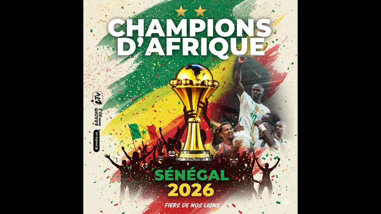 EDITION SPECIAL ARRIVEE DES LIONS A L'AEROPORT INTERNATIONAL BLAISE DIAGNE