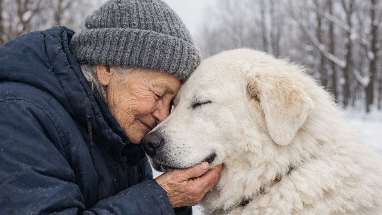 94-latka umierała z samotności. Wtedy GIGANTYCZNY pies przywrócił jej życie