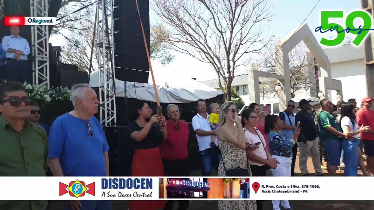 DESFILE CÍVICO - MILITAR PELOS 59 ANOS DE ASSIS CHATEAUBRIAND - 22/08/25