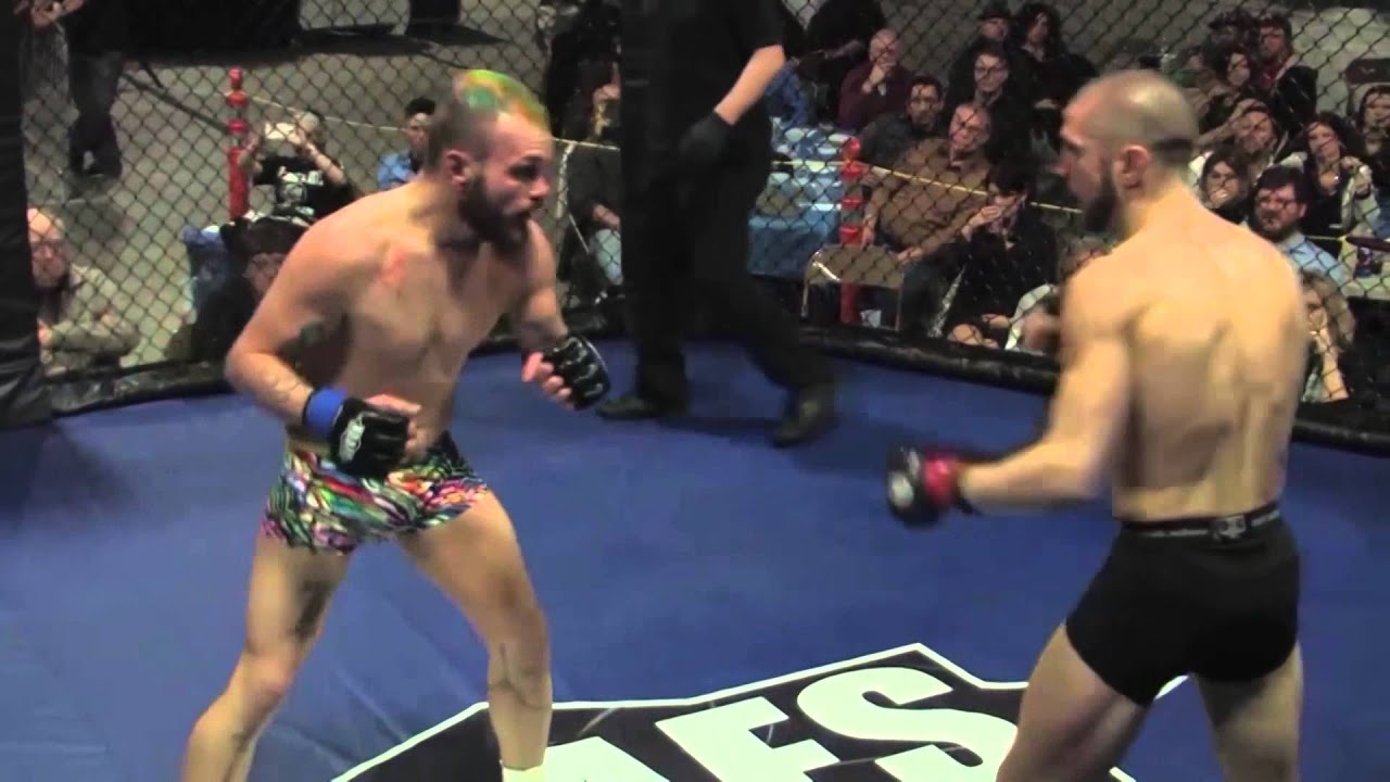 NAAFS Caged Fury 21 Josh Robinson Vs Andrew Cseh