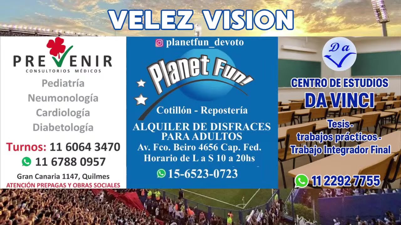 V&eacute;lez Visi&oacute;n (En vivo)
